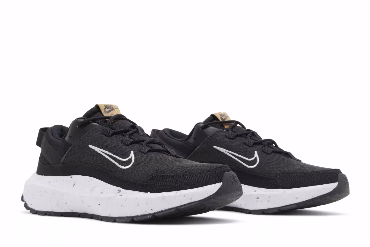 Nike Women's Crater Remixa Black White, view 9