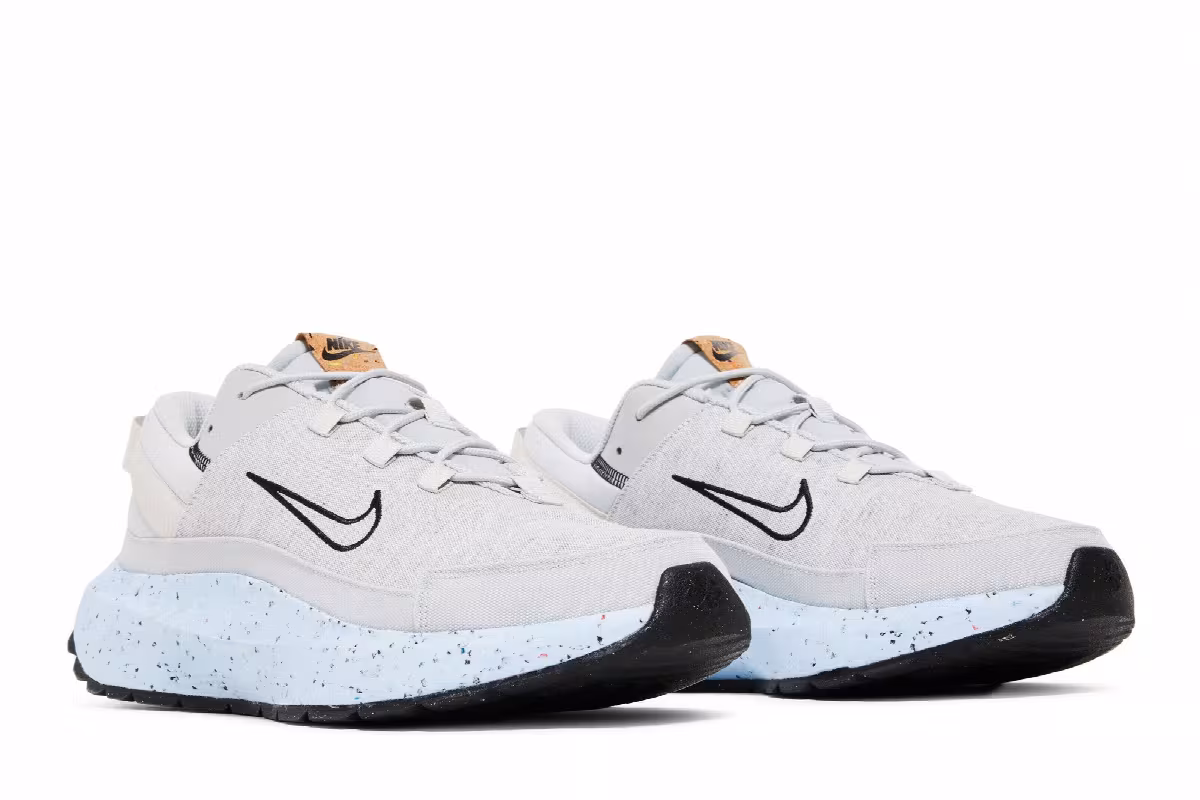 Nike Crater Remixa Grey Fog Chambray Blue, view 9