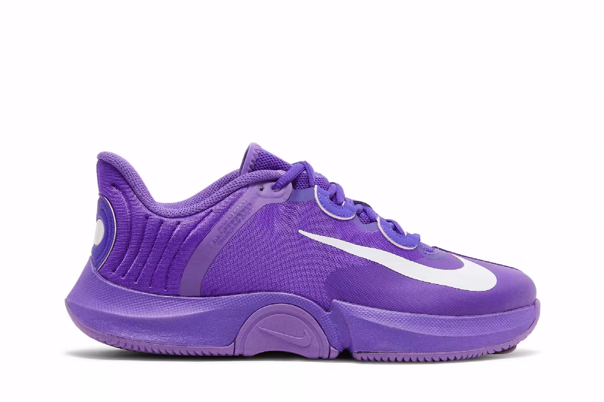 Naomi Osaka x Women's NikeCourt Air Zoom GP Turbo Fierce Purple, view 2