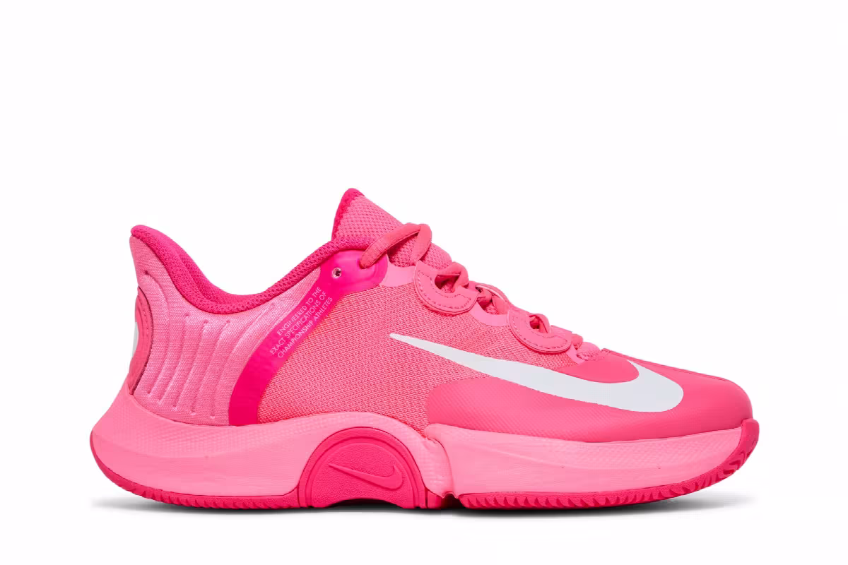 Naomi Osaka x Women's NikeCourt Air Zoom GP Turbo Digital Pink, view 2