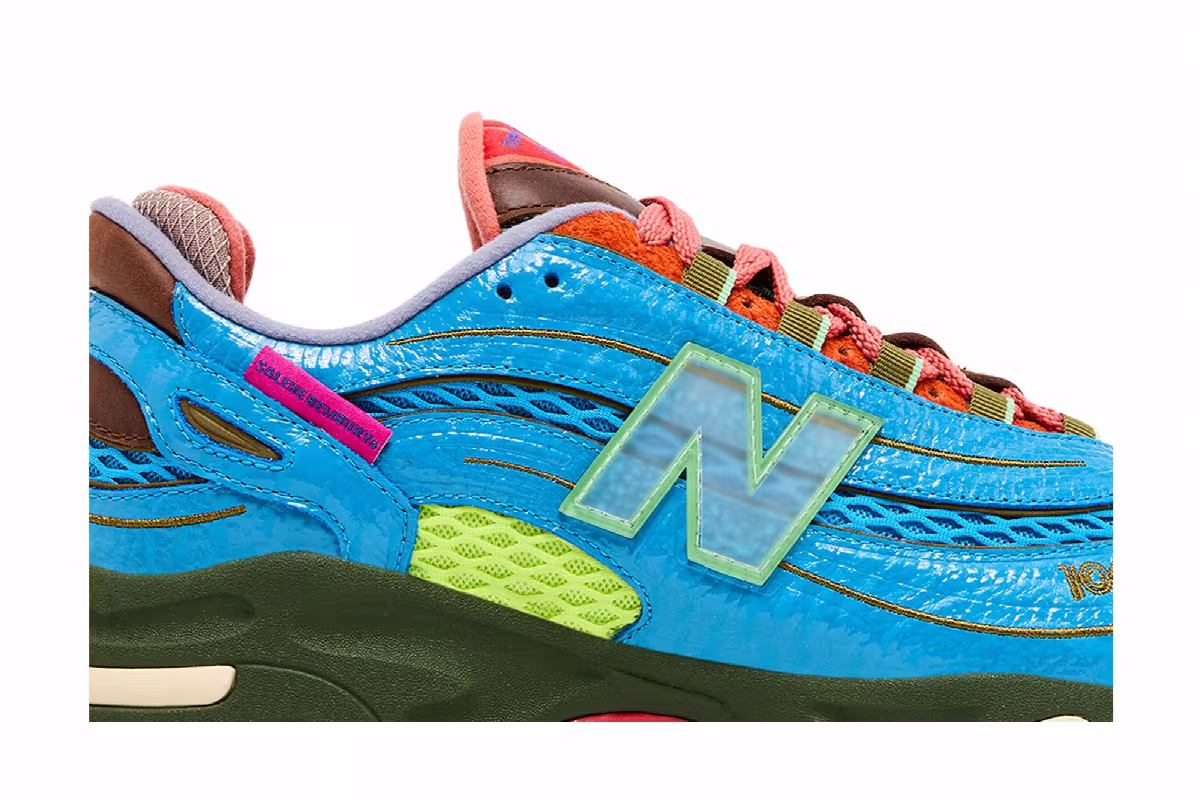 Salehe Bembury x New Balance 1000 Fog Be The Cloud, view 3