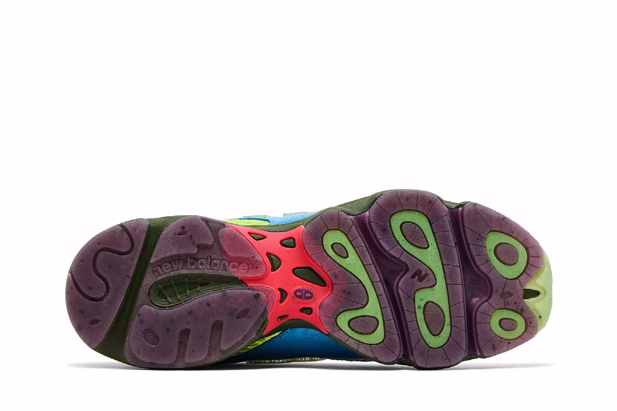 Salehe Bembury x New Balance 1000 Fog Be The Cloud, view 5