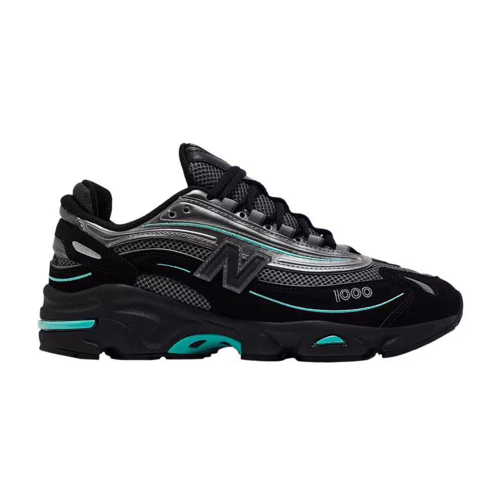 New Balance 1000 Black Teal