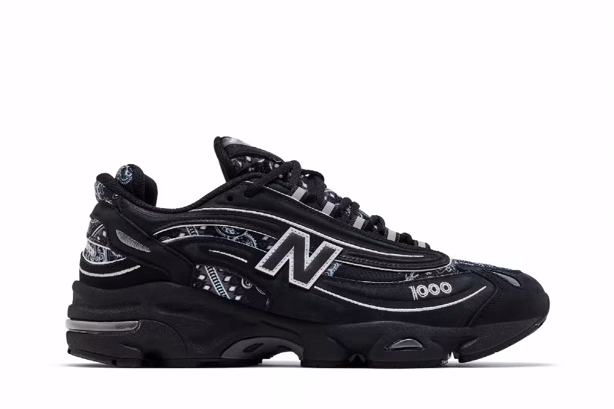 atmos x New Balance 1000 Bāṅdhnū, view 2