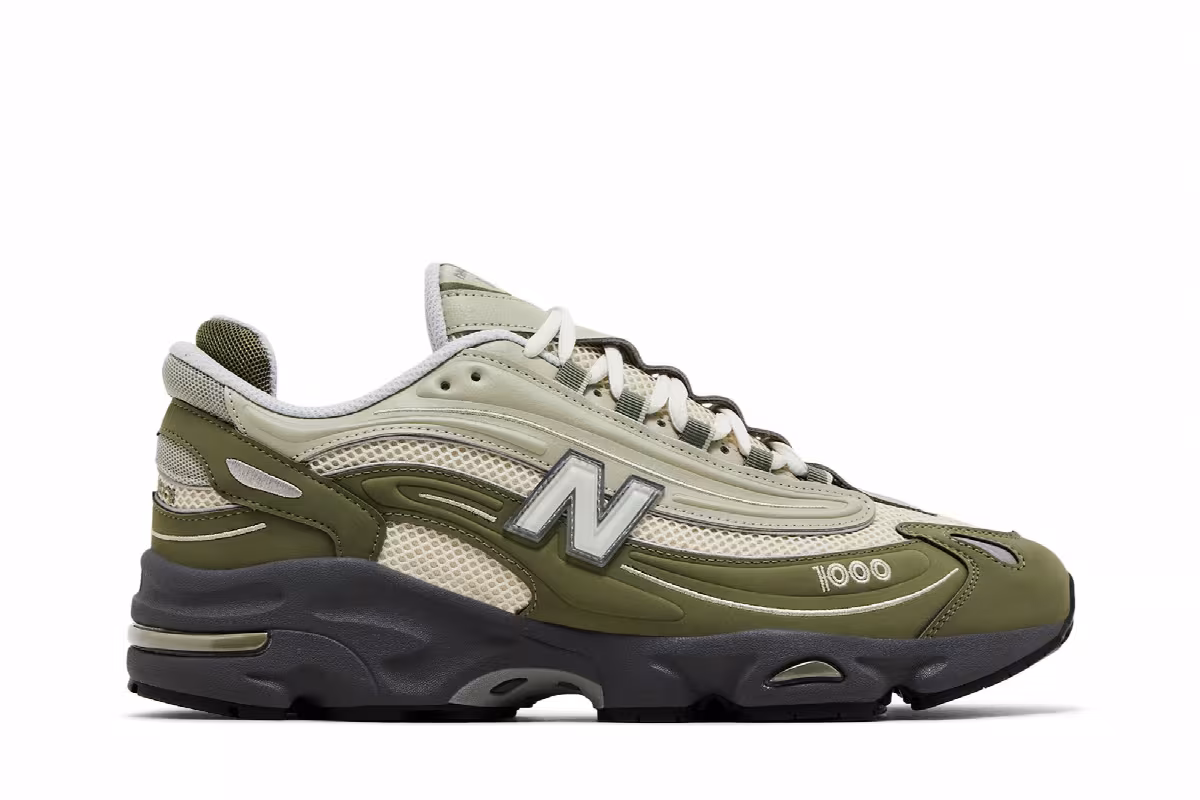 New Balance 1000 Dark Olivine, view 2