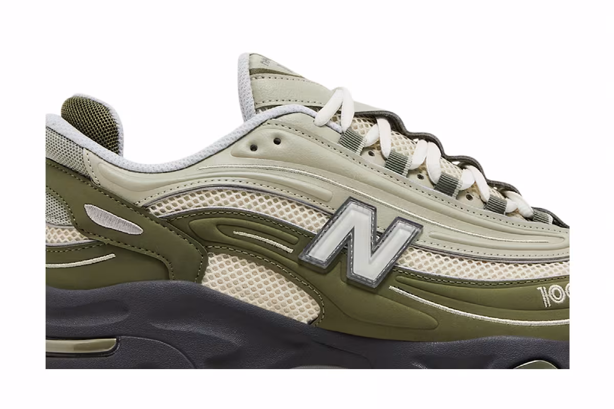 New Balance 1000 Dark Olivine, view 3
