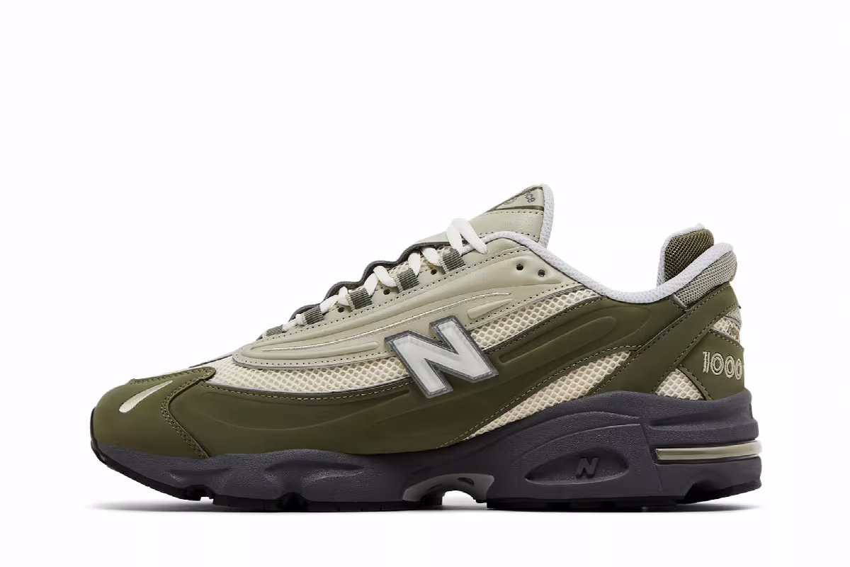 New Balance 1000 Dark Olivine, view 4