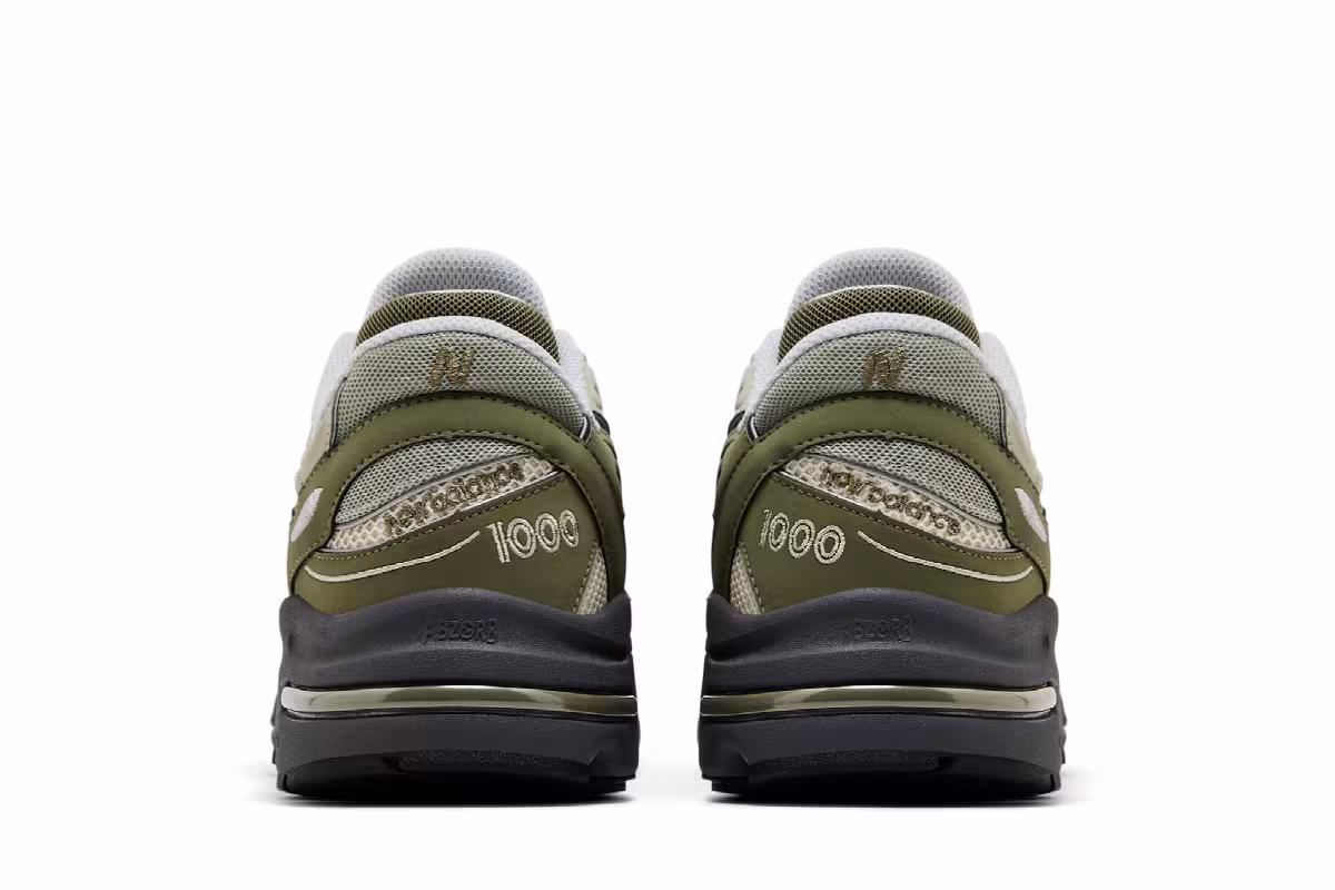 New Balance 1000 Dark Olivine, view 7