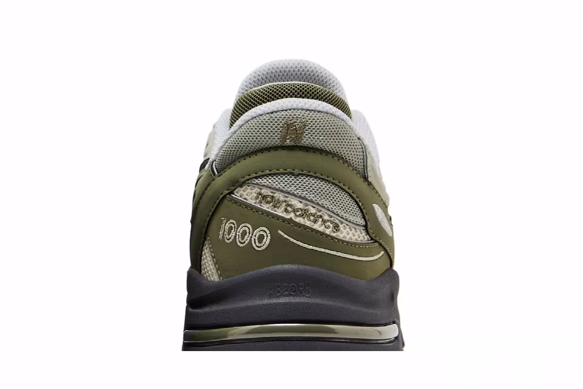 New Balance 1000 Dark Olivine, view 8