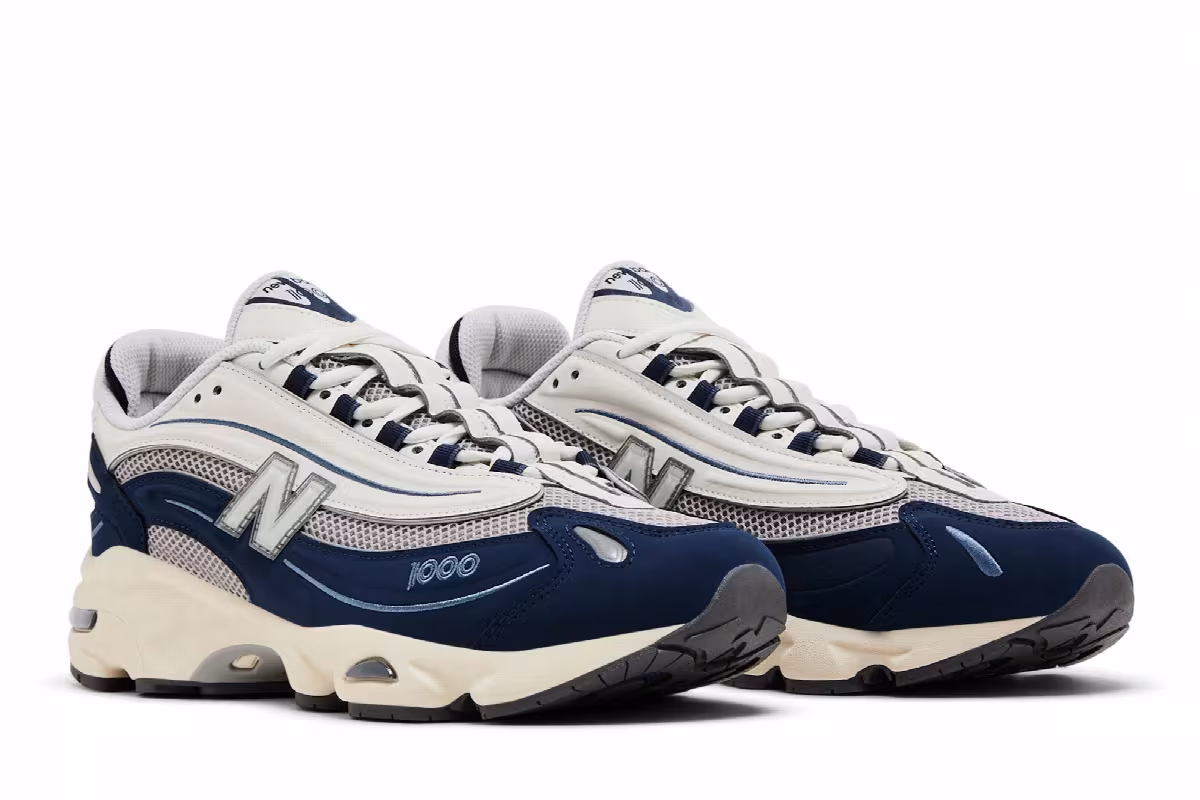 New Balance 1000 Navy Sea Salt, view 9