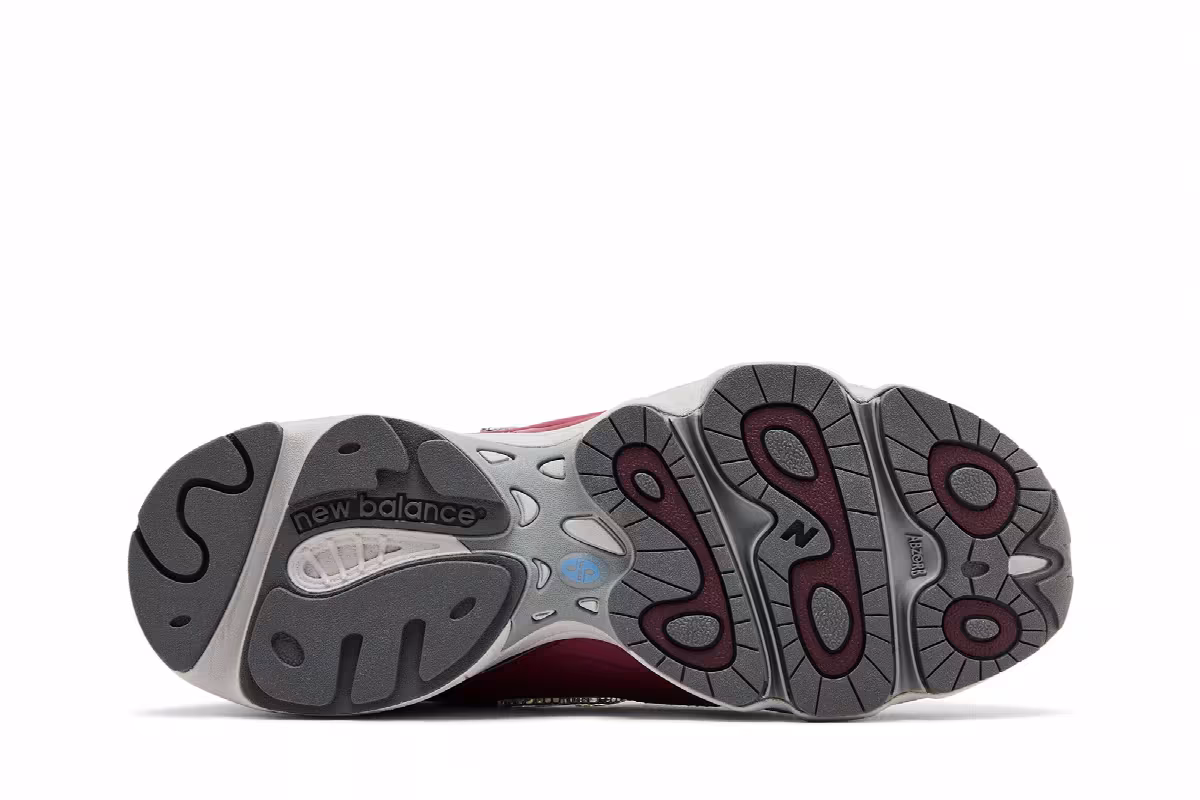 New Balance 1000 Monarch Burgundy, view 5