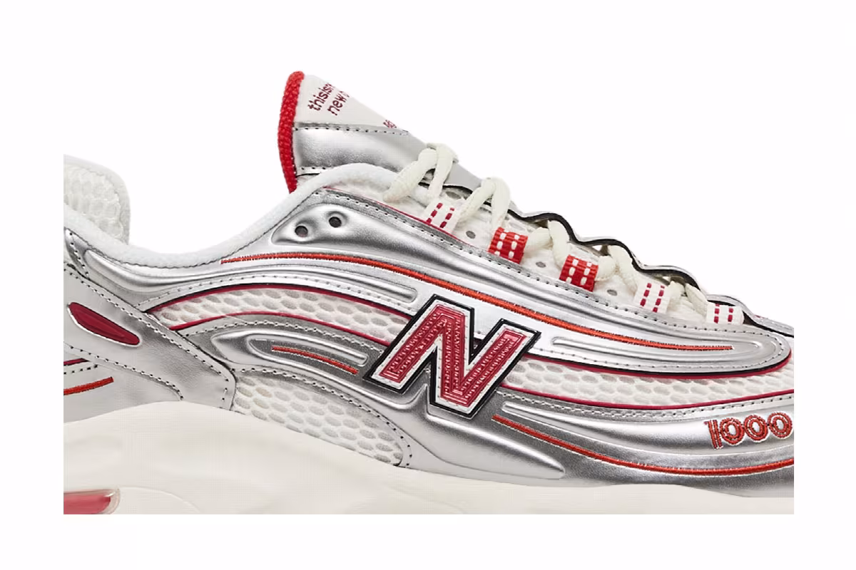 thisisneverthat x New Balance 1000 Silver Valiant Poppy, view 3