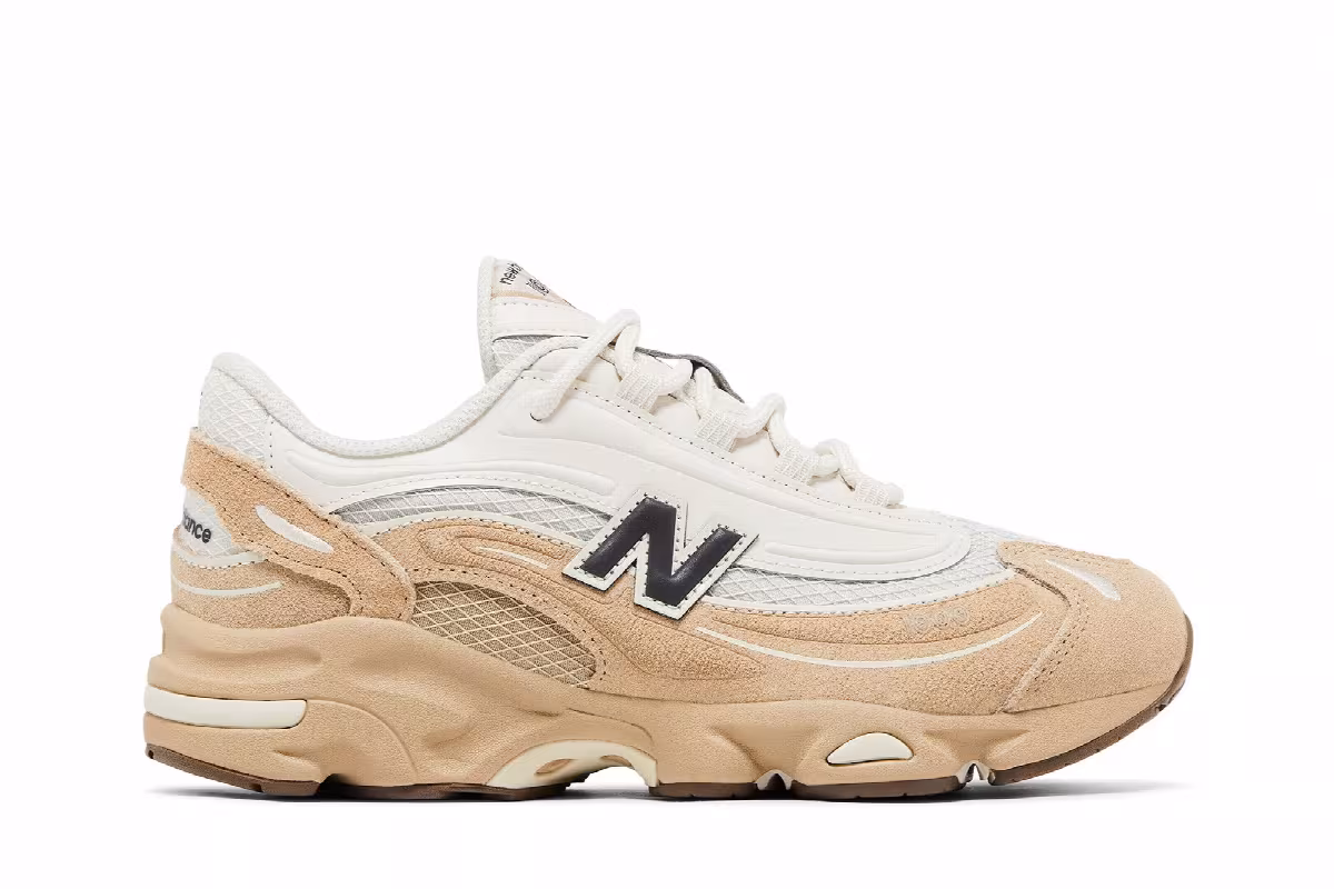 New Balance 1000 Big Kid Parchment, view 2