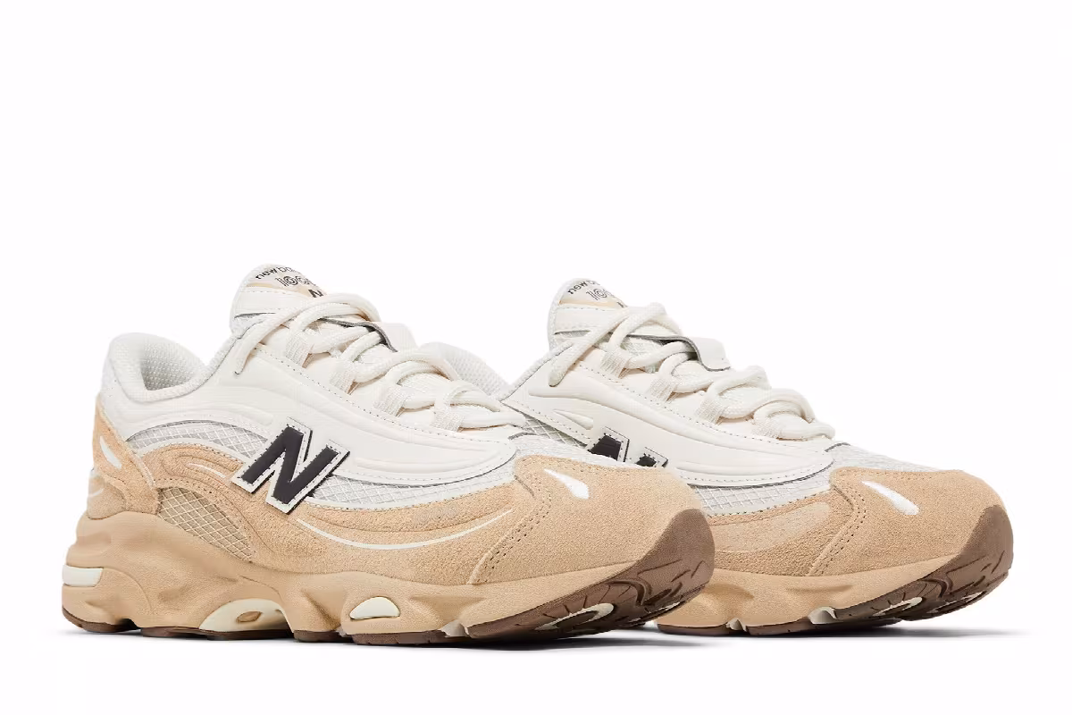 New Balance 1000 Big Kid Parchment, view 9