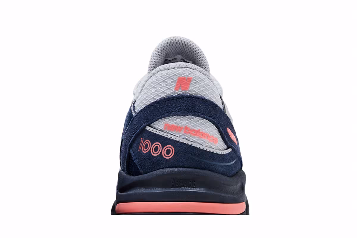 New Balance 1000 Big Kid Nautical Coral, view 8