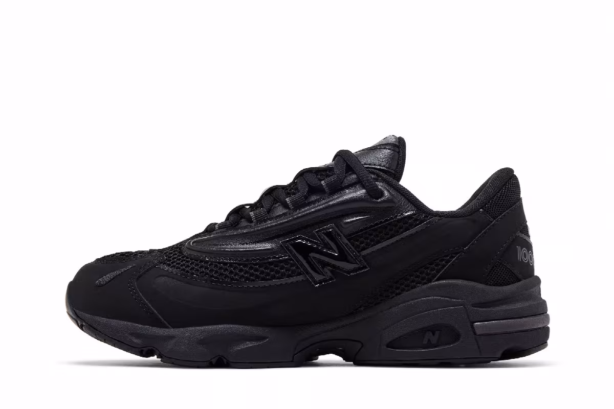 New Balance 1000 Little Kid Black, view 4