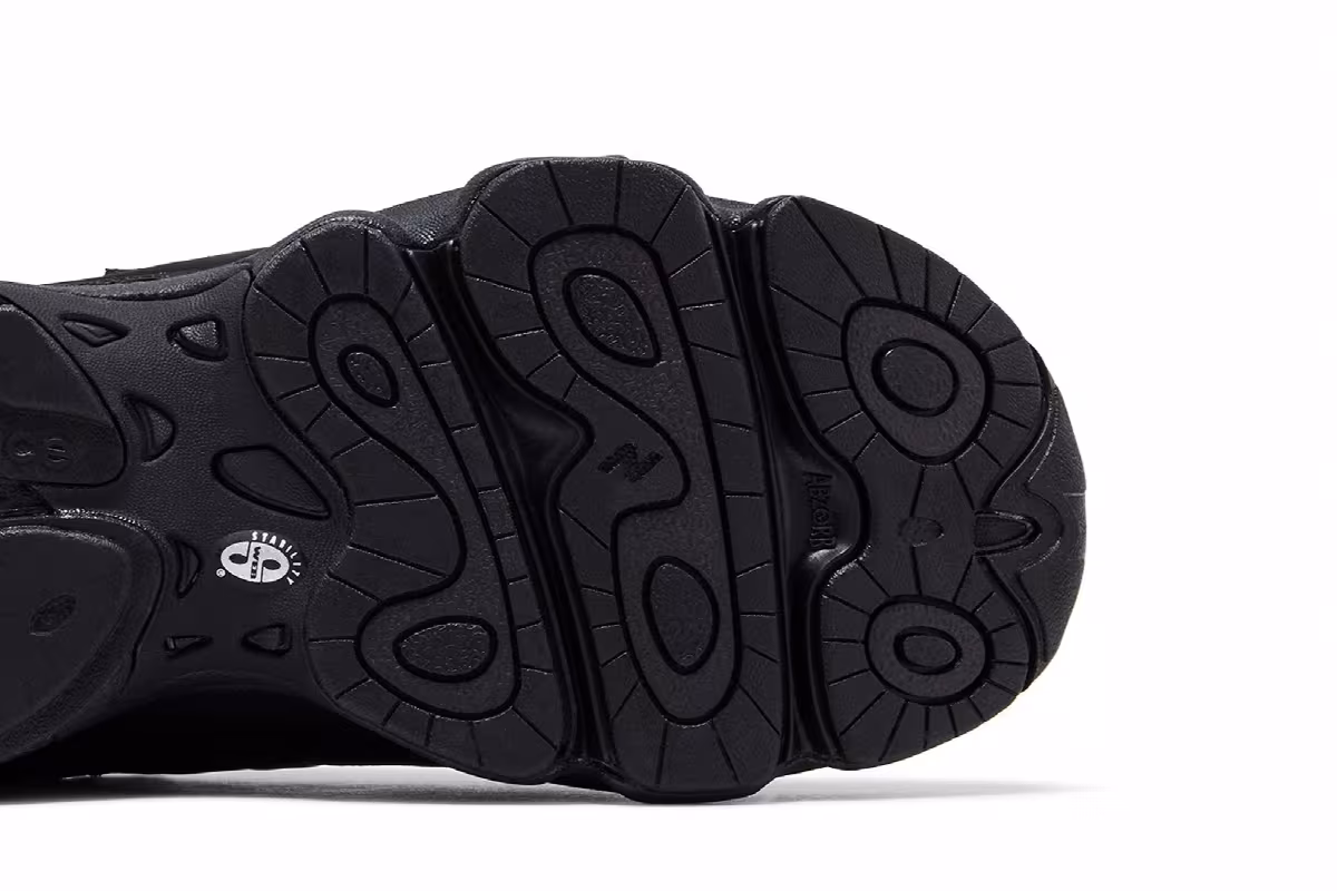 New Balance 1000 Little Kid Black, view 6
