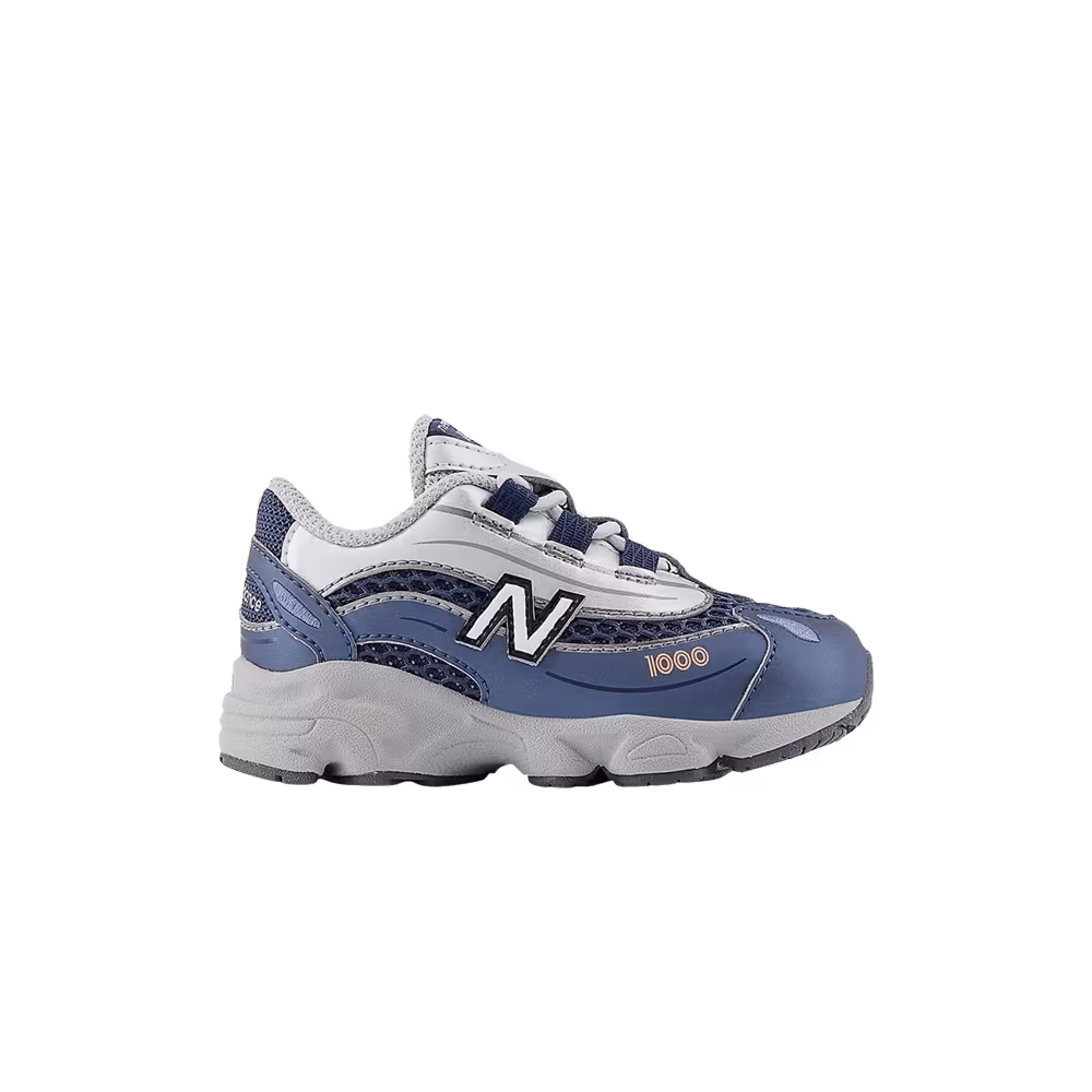 New Balance 1000 Bungee Lace Toddler Vintage Indigo