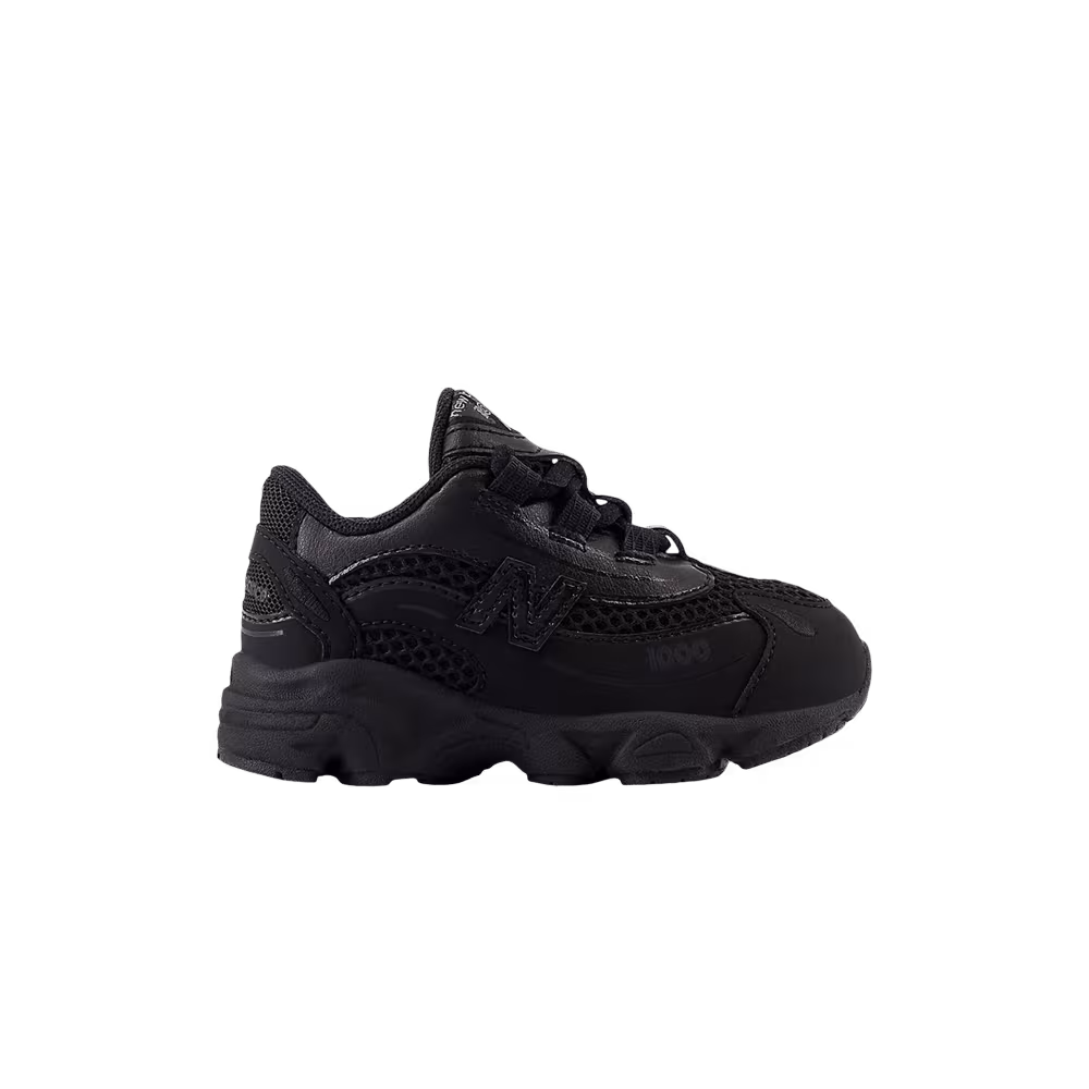 New Balance 1000 Bungee Lace Toddler Triple Black