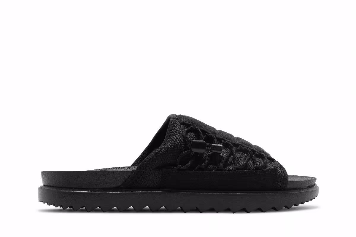 Nike Asuna Slide Black, view 2