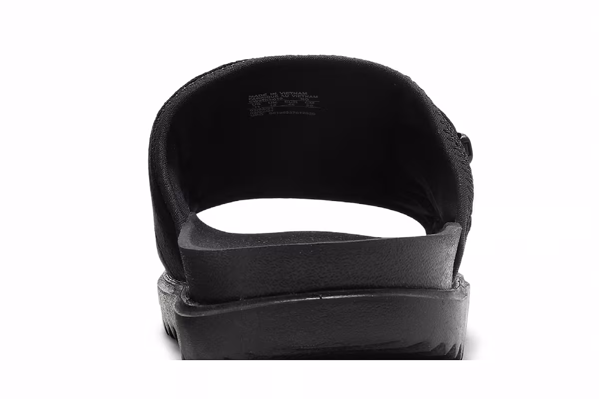 Nike Asuna Slide Black, view 8