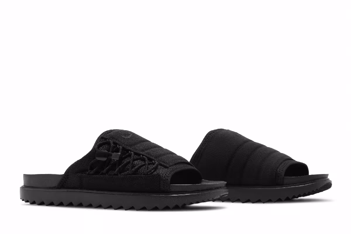 Nike Asuna Slide Black, view 9