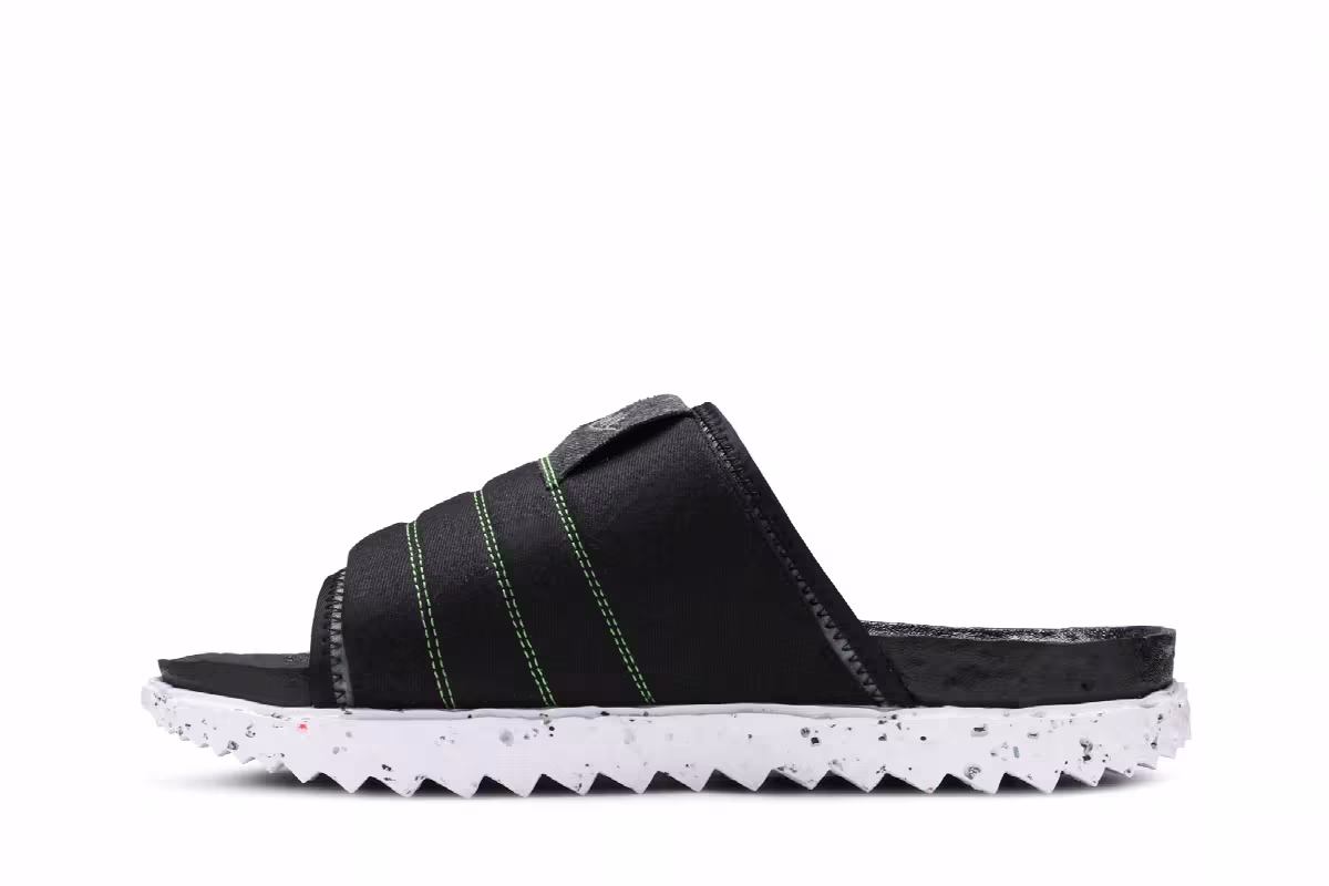 Nike Asuna Crater Slide Black, view 4