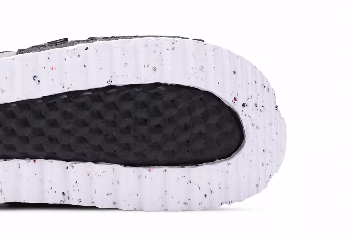 Nike Asuna Crater Slide Black, view 6