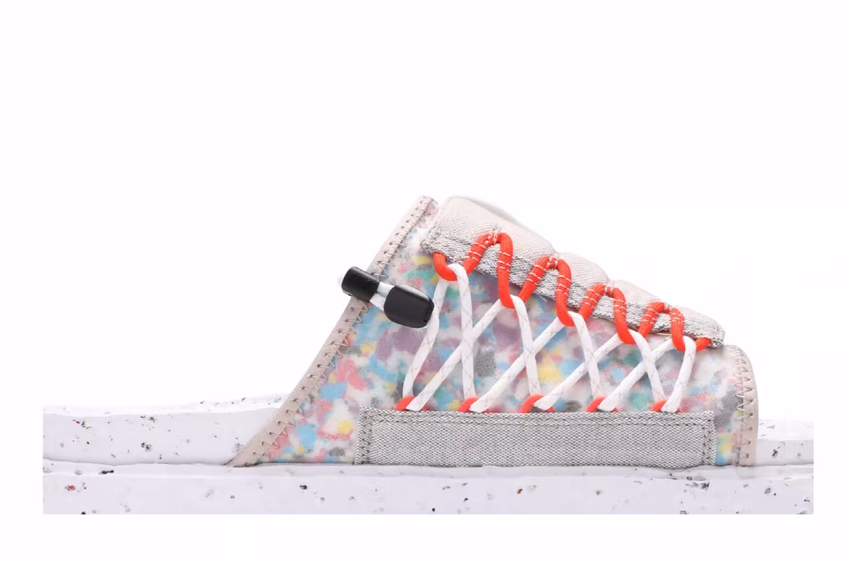 Nike Asuna Crater Slide Cream, view 3