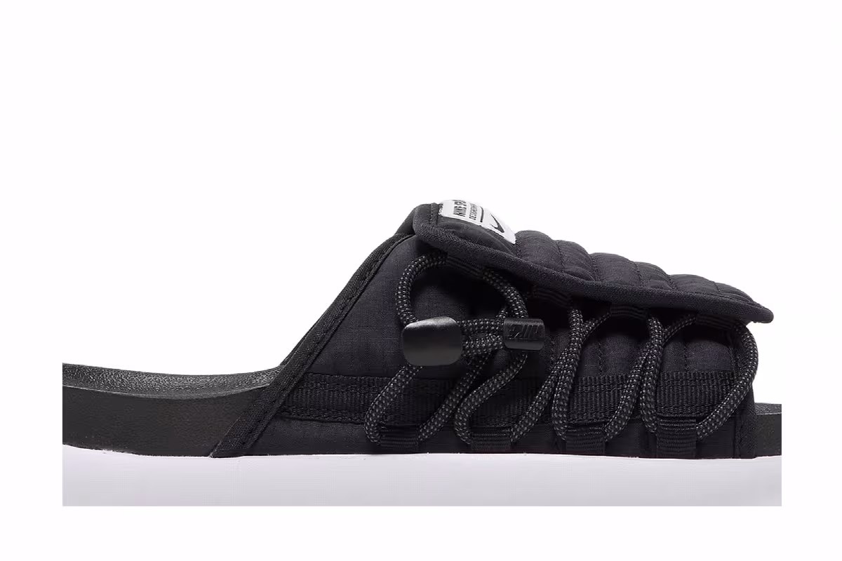 Nike Women's Asuna 2 Slide Black Dark Grey, view 3