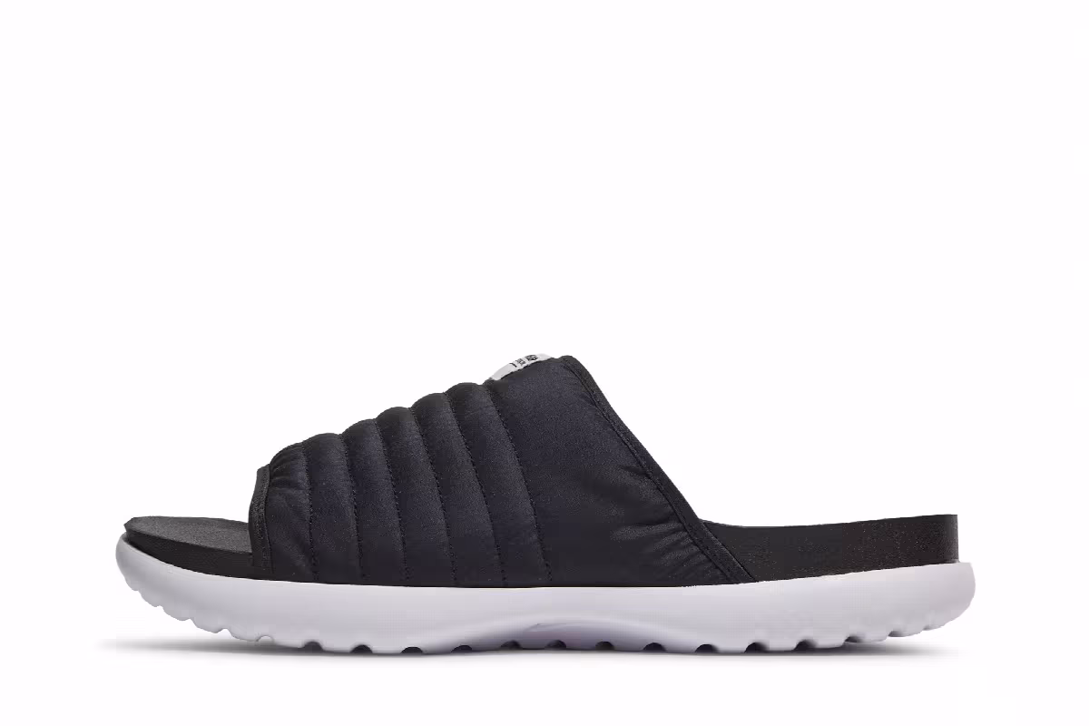 Nike Asuna 2 Slide Black White, view 4