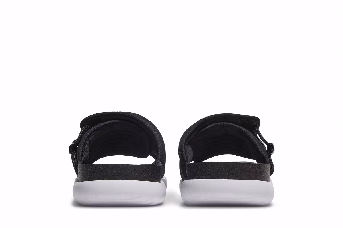 Nike Asuna 2 Slide Black White, view 7