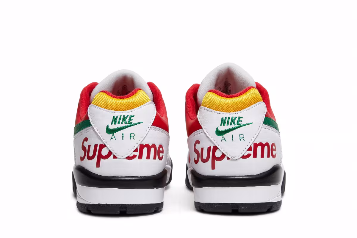 Supreme x Nike Air Cross Trainer 3 Low White, view 7