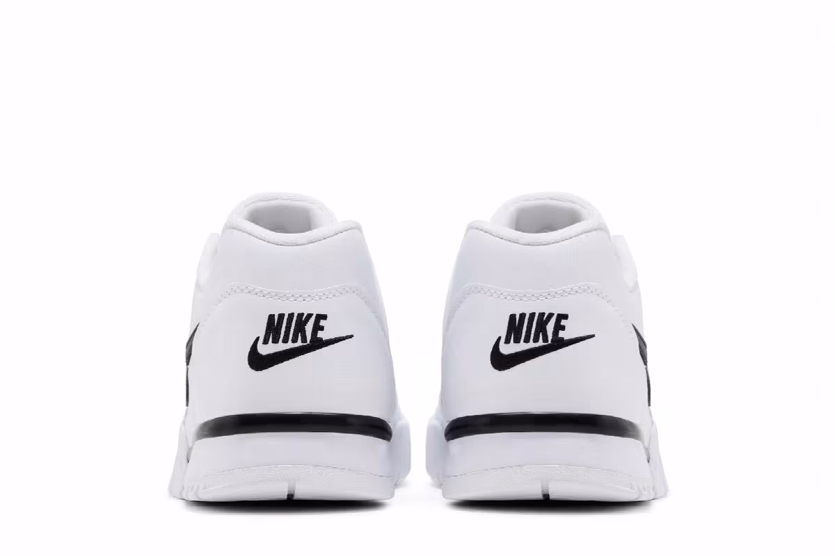 Nike Air Cross Trainer Low White Black, view 7