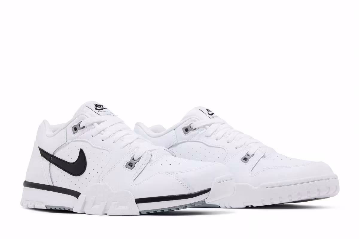 Nike Air Cross Trainer Low White Black, view 9