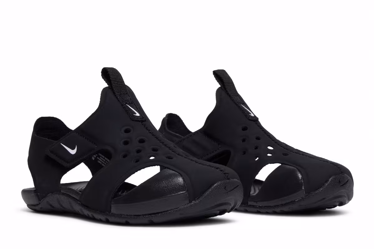 Nike Sunray Protect 2 TD Black White, view 9
