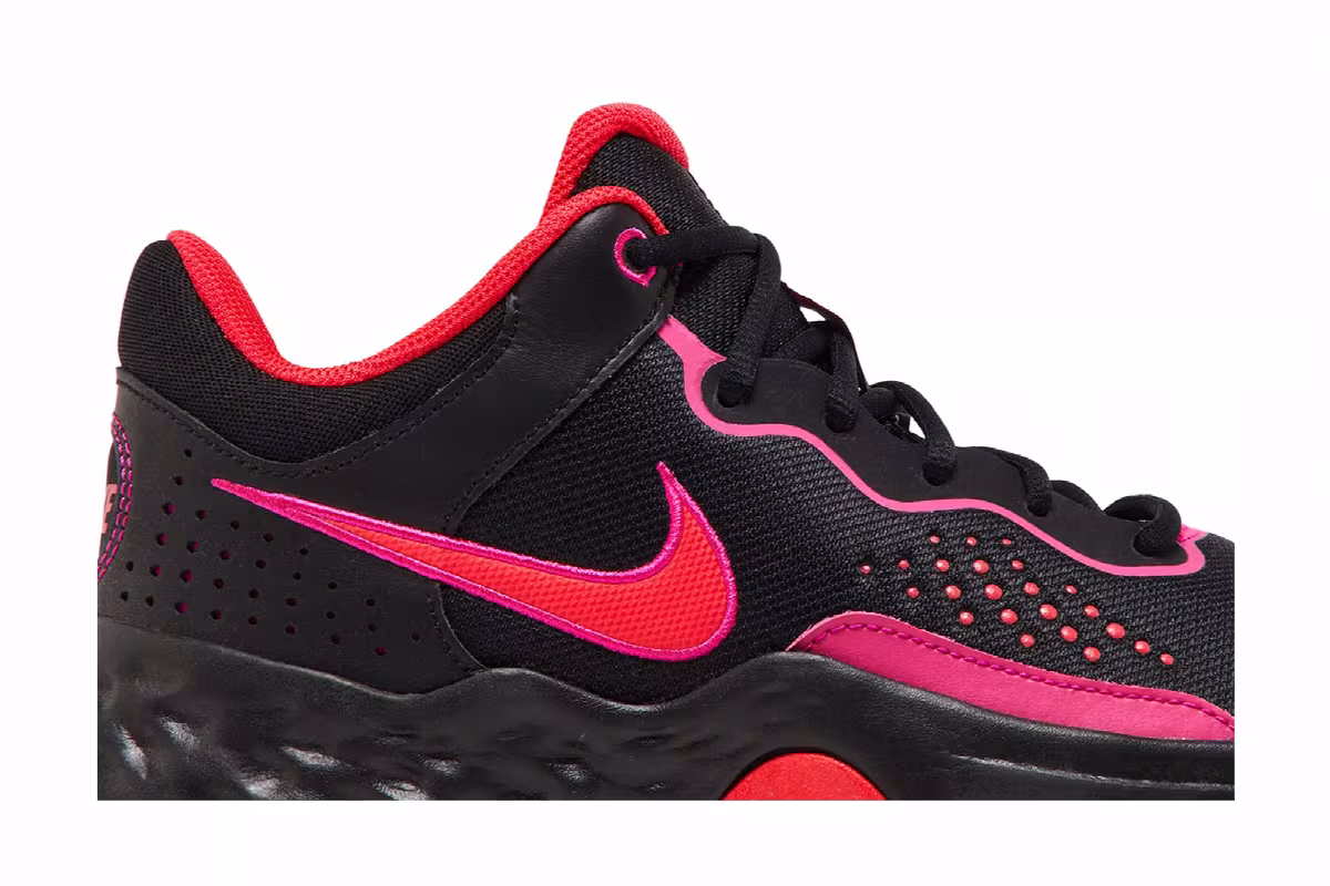 Nike Fly.By Mid 3 Black Siren Red, view 3
