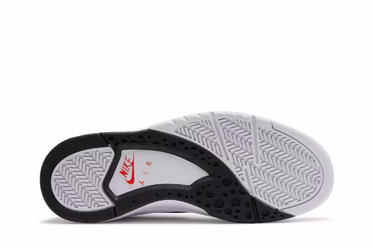 Nike Air Flight Lite Mid White Black 2021, view 5