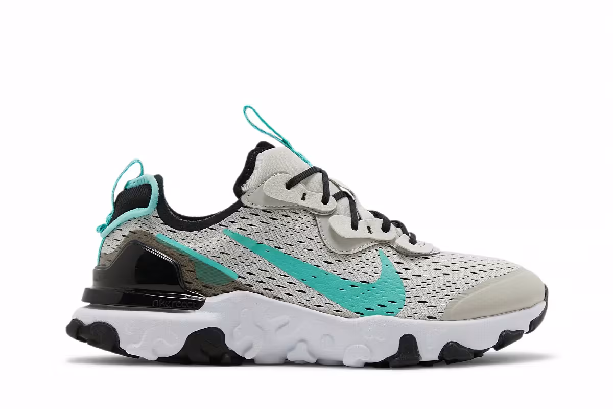 Nike React Vision GS Light Bone Tropical Twist, view 2