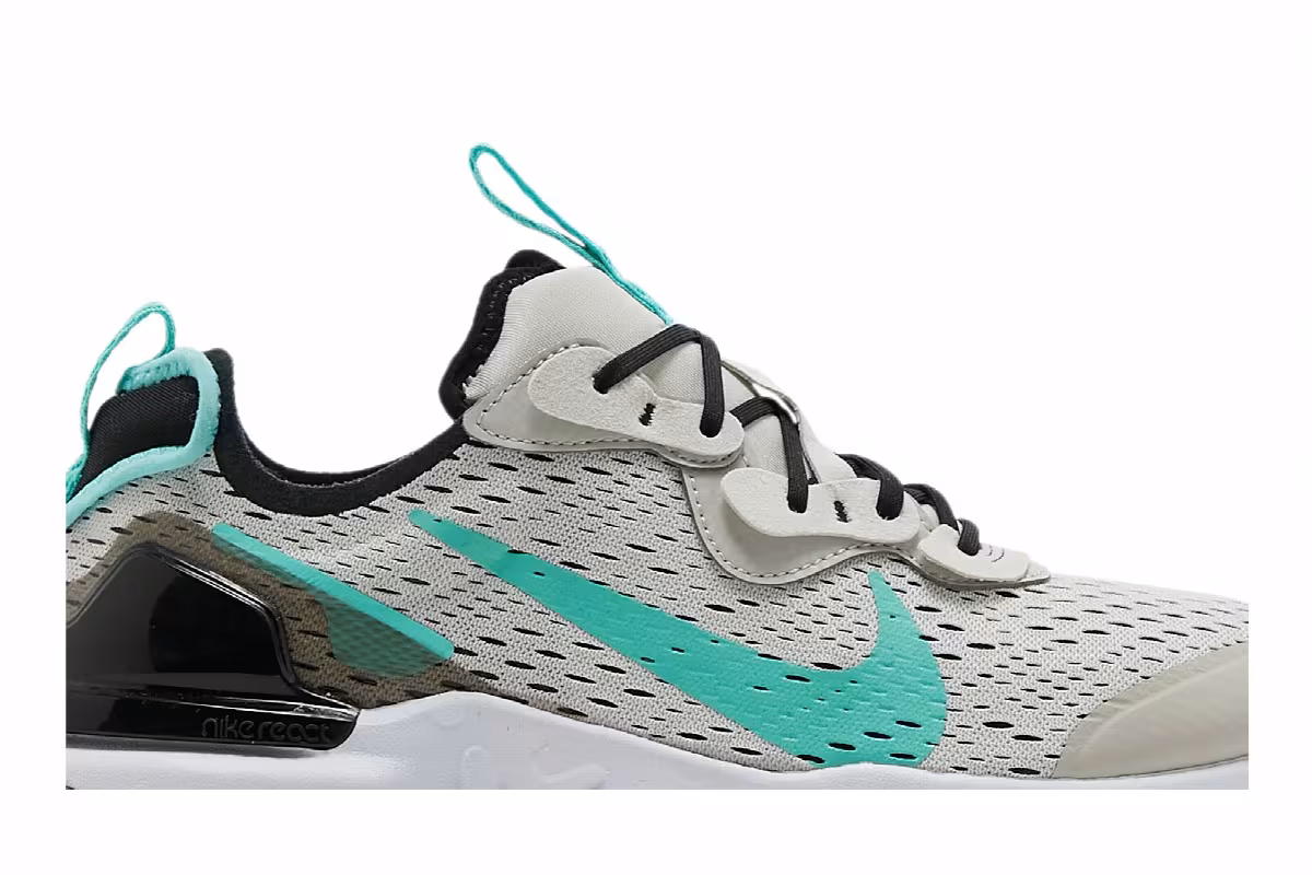 Nike React Vision GS Light Bone Tropical Twist, view 3