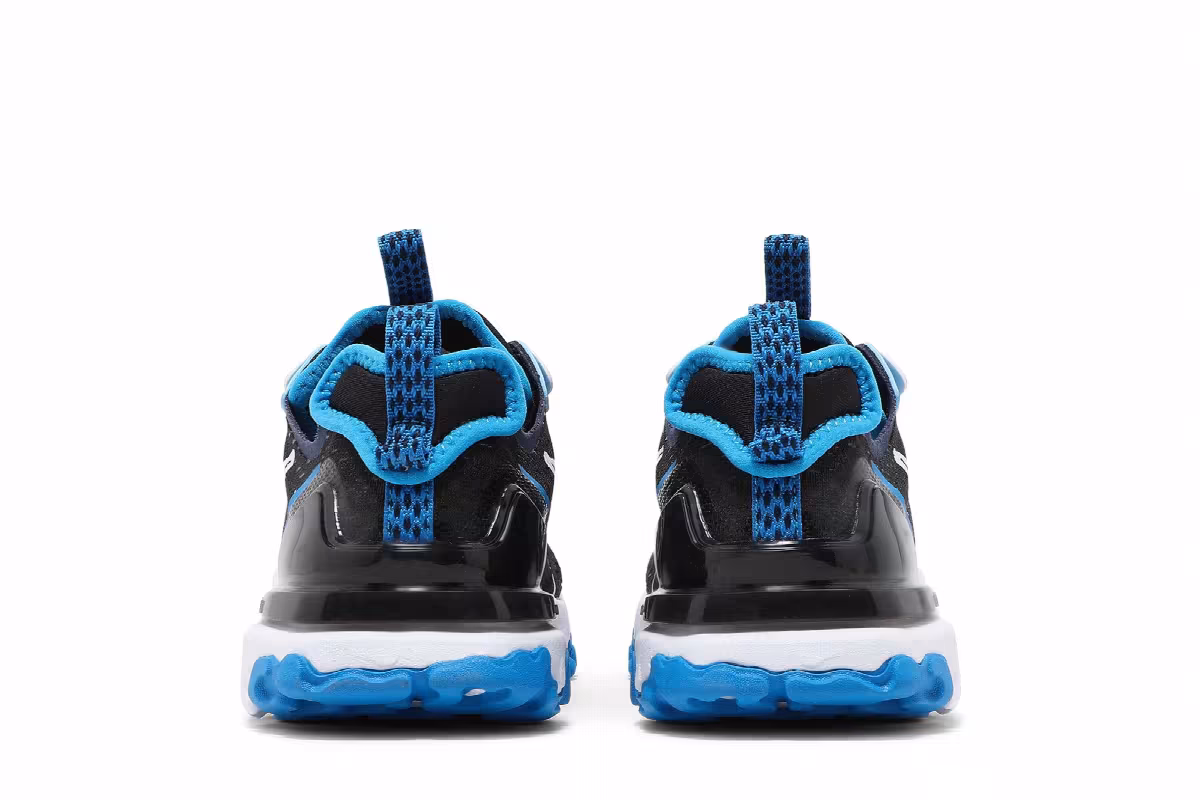 Nike React Vision GS Black Midnight Navy, view 7