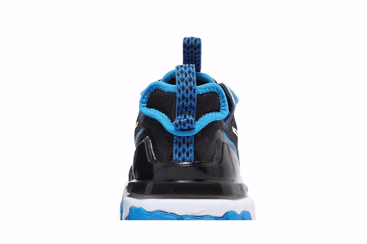 Nike React Vision GS Black Midnight Navy, view 8