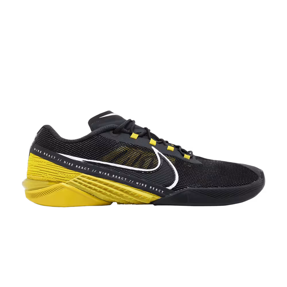 Nike React Metcon Turbo Dark Smoke Grey Bright Citron