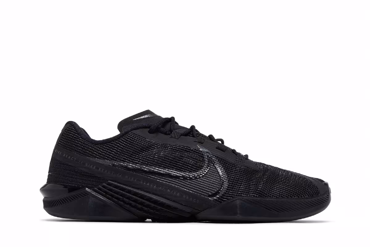 Nike React Metcon Turbo Black, view 2