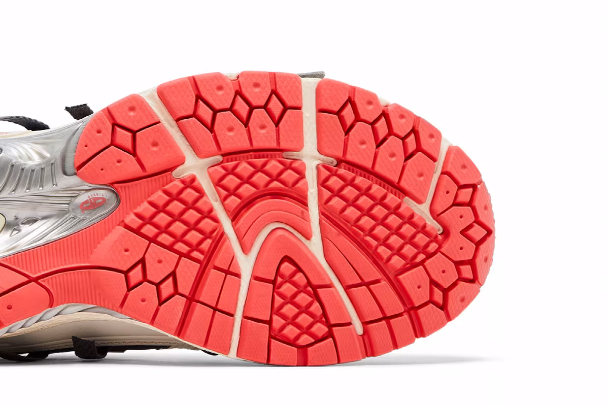New Balance 1906A Slate Grey Raincloud Drift Red, view 6