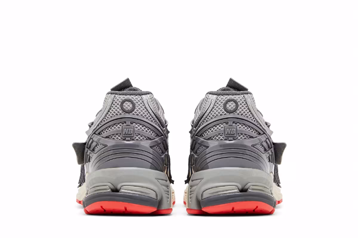 New Balance 1906A Slate Grey Raincloud Drift Red, view 7