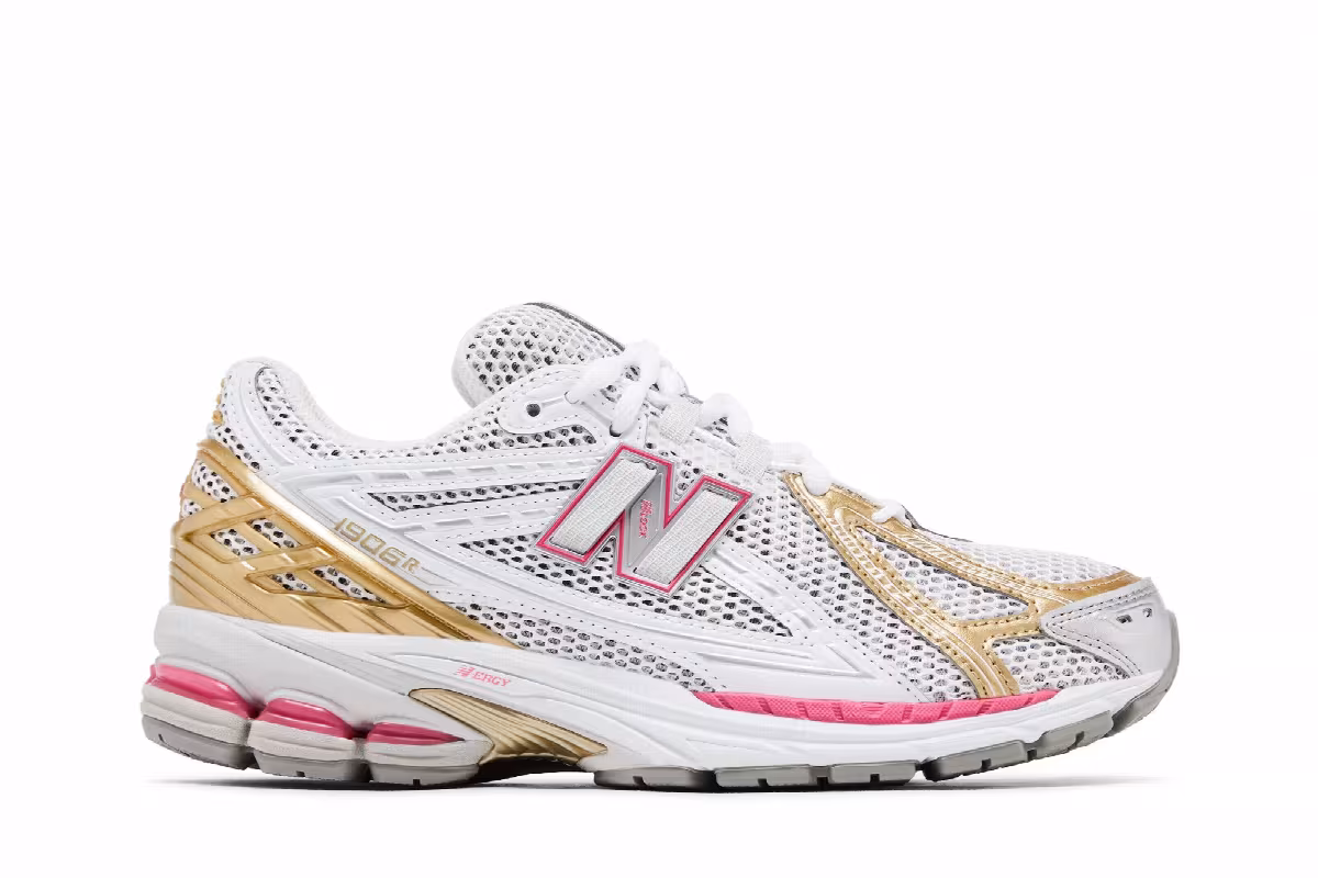 New Balance 1906R Silver Metallic Dragon Berry, view 2