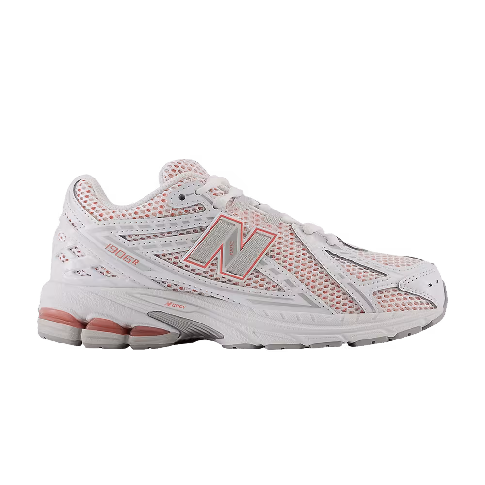 New Balance 1906R Big Kid White Sun Fade Red