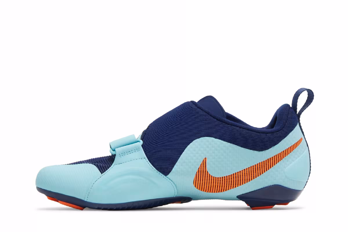 Nike SuperRep Cycle Blue Void Copa Orange, view 4