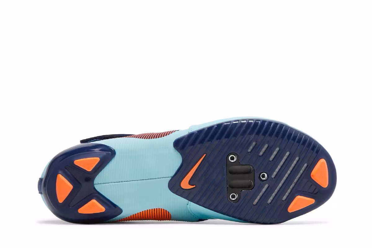 Nike SuperRep Cycle Blue Void Copa Orange, view 5